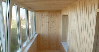 Отделка балкона под ключ Каменка, цена от 5815 руб.