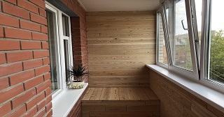 Отделка, остекление, утепление балконов в каменке от 208 руб. м/2.