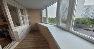 Застеклить лоджию Каменка цена от 9864 руб. м/п. за 50 часов