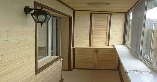 Отделка балкона под ключ Каменка, цена от 5815 руб.
