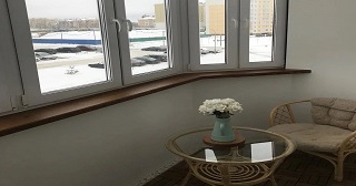 Отделка балкона Каменка цена от 416 руб. м/2. за 50 часов
