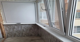 Застеклить лоджию Каменка цена от 9864 руб. м/п. за 50 часов